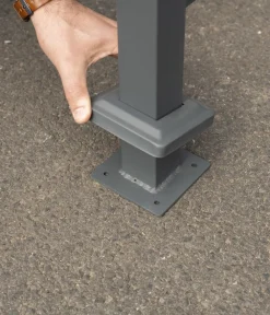 Westmann Mülltonnenboxen > Mülltonnenverkleidung Planum 3er Box, ca. B250/H150/T90 cm