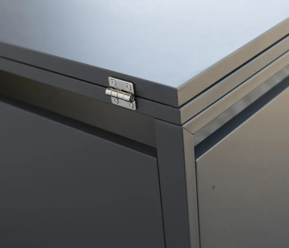 Westmann Mülltonnenverkleidung Kubus 3er Box, ca. B200/H116/T80 cm Anthrazit Outlet