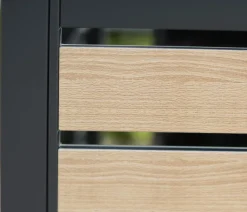 Westmann Mülltonnenverkleidung Planum 1er Box, ca. B90/H120/T Natur Outlet