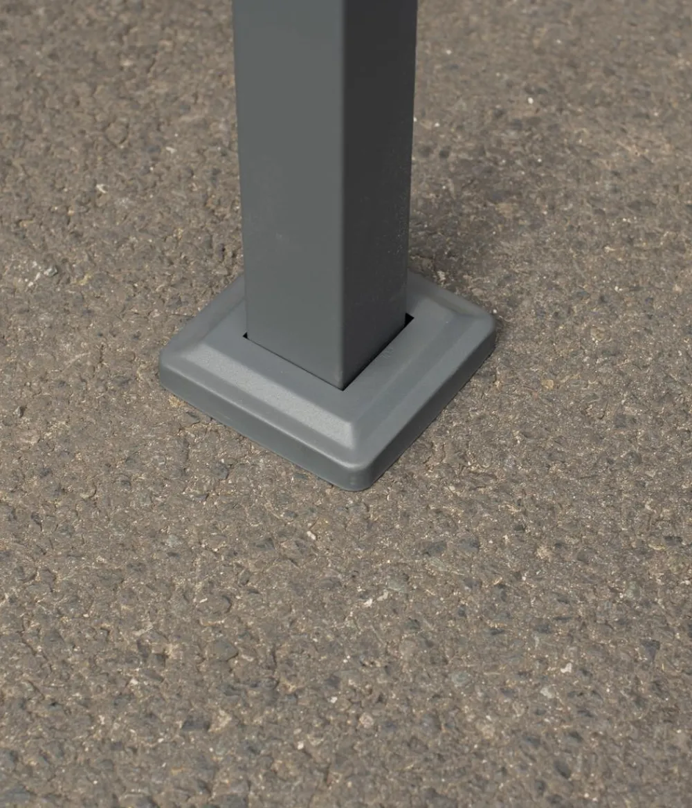 Westmann Mülltonnenboxen - Mülltonnenverkleidung Planum 4er Box, ca. B330/H120/T90 cm Natur