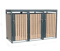 Westmann Aufbewahrungsboxen|Mülltonnenboxen - Mülltonnenverkleidung Planta