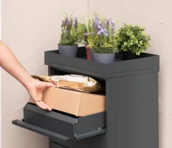 Westmann Aufbewahrungsboxen > Paketbox Piet, ca. B50/H105/T37 cm