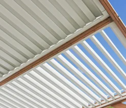 Westmann Pergolen > Zedernholz-Pavillon Karl, mit Lamellendach, ca. B396/H251/T335 cm