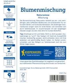 Nebelung/Kiepenkerl Blumensamen - Wildblumen mit Kräutern Mix, Saatgut von Kiepenkerl Bunt
