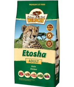 Wildcat Trockenfutter Katze - Trockenfutter für Katzen Etosha Adult, Huhn, 3 kg