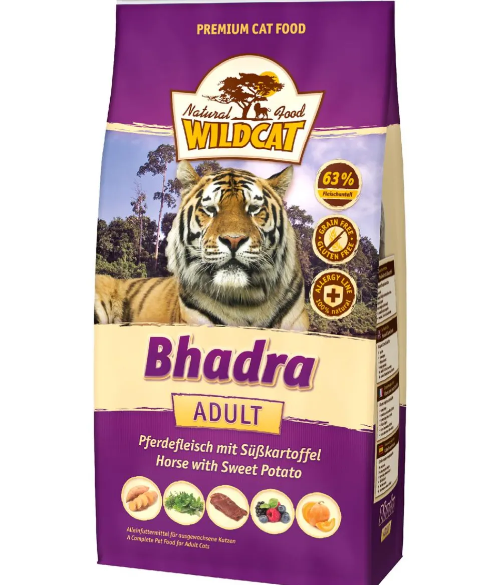 Wildcat Trockenfutter Katze > Trockenfutter für Katzen Bhadra Adult, Pferd & Süßkartoffeln, 3 kg