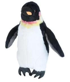 WILD REPUBLIC® Stofftier Kaiserpinguin Schwarz Hot