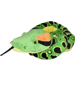 WILD REPUBLIC® Stofftier Schlange Anaconda Grün New