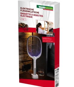 Windhager Insektenschutz & Fallen > Elektrische Fliegenklatsche 2-in-1