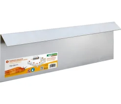 Windhager Schneckenzaun-Wand, ca. B115/H25 cm Silber