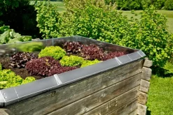 Windhager Schneckenzaun-Wand, ca. B115/H25 cm Silber