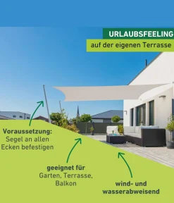 Windhager Sonnensegel > Sonnensegel Cannes, rechteckig, ca. B500/T400 cm