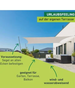 Windhager Sonnensegel > Sonnensegel Cannes, rechteckig, ca. B400/T300 cm