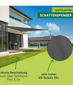 Windhager Sonnensegel > Sonnensegel Cannes, dreieckig, ca. B500/T500 cm