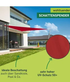 Windhager Sonnensegel > Sonnensegel Cannes, dreieckig, ca. B500/T500 cm
