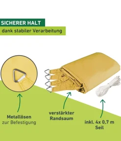 Windhager Sonnensegel Cannes, rechteckig, ca. B400/T300 cm Gelb Sale