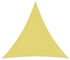 Windhager Sonnensegel Cannes, dreieckig, ca. B500/T500 cm Gelb Outlet