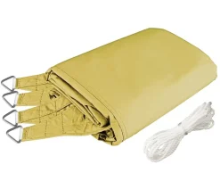 Windhager Sonnensegel - Sonnensegel Cannes, rechteckig, ca. B500/T400 cm Gelb
