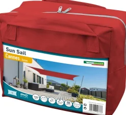 Windhager Sonnensegel - Sonnensegel Cannes, rechteckig, ca. B400/T300 cm Rot