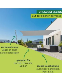 Windhager Sonnensegel > Sonnensegel Capri, rechteckig, ca. B400/T300 cm