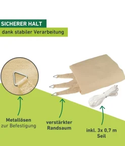 Windhager Sonnensegel > Sonnensegel Capri, dreieckig, ca. B400/T400 cm