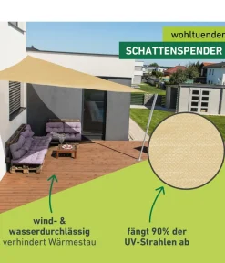 Windhager Sonnensegel > Sonnensegel Capri, dreieckig, ca. B400/T400 cm
