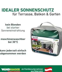Windhager Sonnensegel - Sonnensegel Capri, dreieckig, ca. B500/T500 cm Beige
