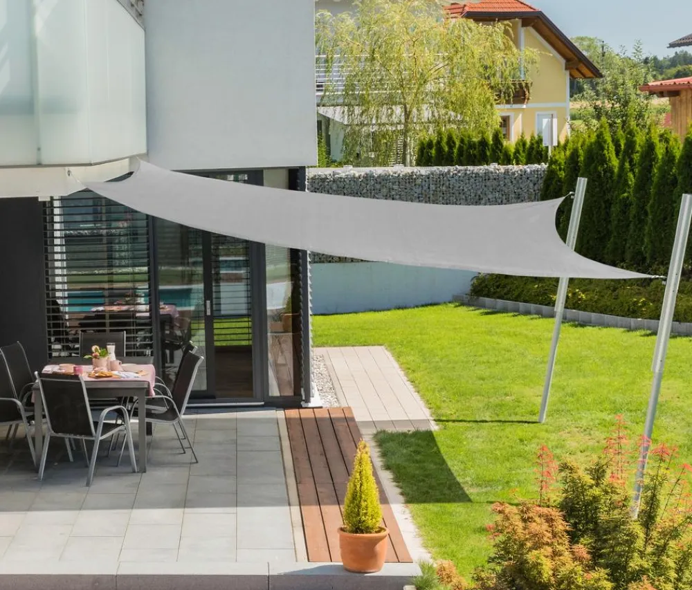 Windhager Sonnensegel - Sonnensegel Capri, rechteckig, ca. B500/T400 cm Beige
