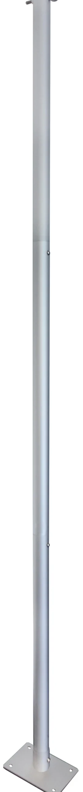 Windhager Sonnensegelmast Set, ca. H240 cm Silber New