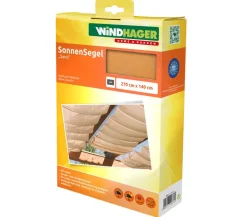 Windhager Sonnensegel > Sonnensegel, rechteckig,ca. B270/T140cm