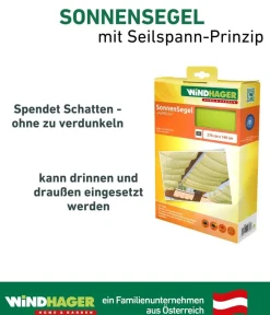 Windhager Sonnensegel, rechteckig, ca. B420/T140 cm Hellgrün Online