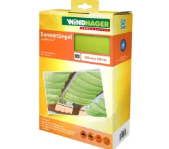Windhager Sonnensegel, rechteckig, ca. B420/T140 cm Hellgrün Online