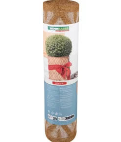 Windhager Pflanzenfolien & Ernteschutz - Winterschutz Kokos-Filzmatte, ca. B150/H51 cm Hellbraun