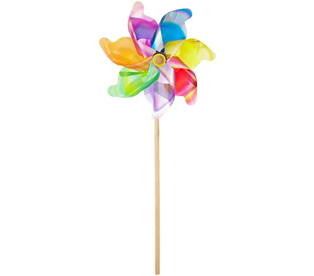Dehner Windspiele & Gartenstecker - Windrad mit Lichtreflektion, Bunt