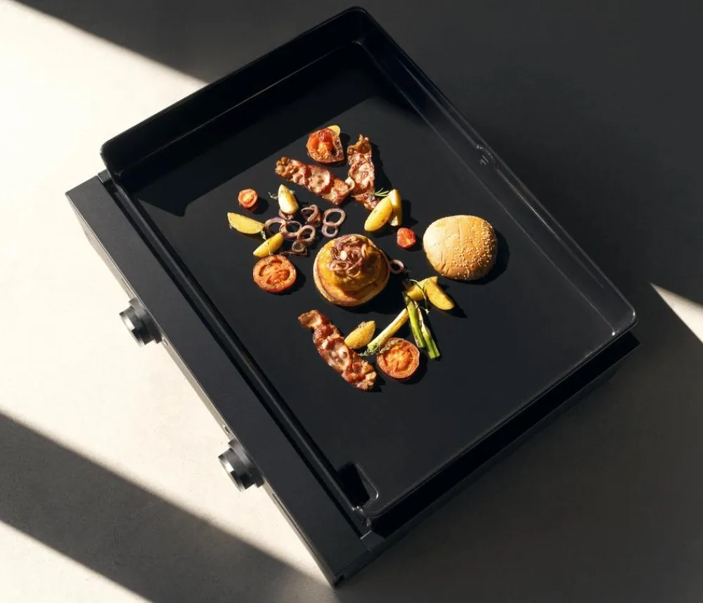 WMF Gasgrills - Gasgrill Plancha Edition One 75G, ca. B80,5/H23,8/T57,3 cm Schwarz