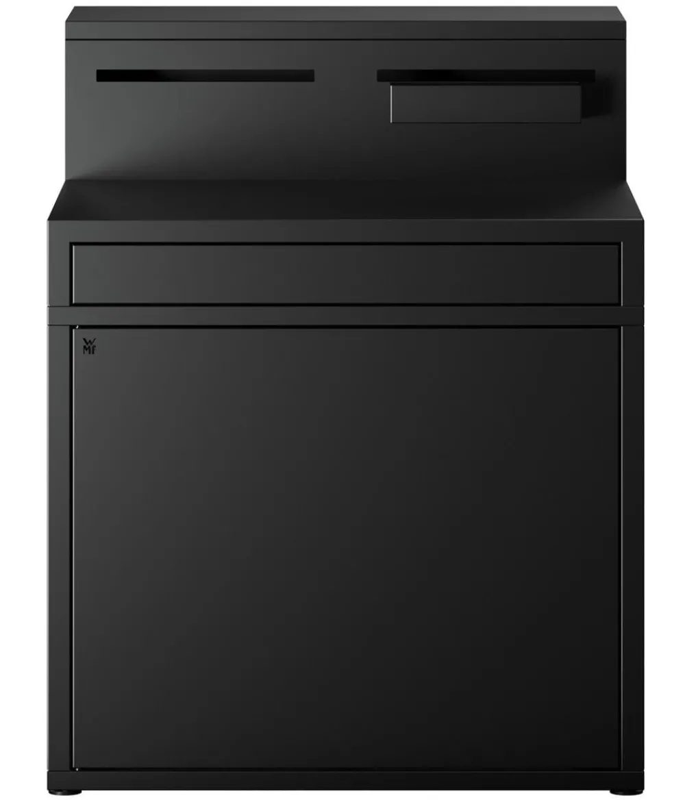 WMF Outdoor-Küchen - Outdoor-Küche Beistellmodul, ca. B90/H112/T81 cm Schwarz