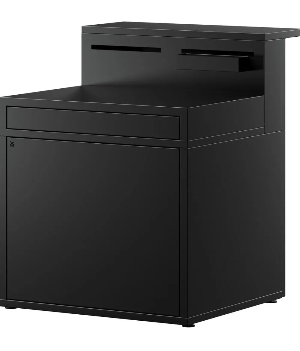 WMF Outdoor-Küchen - Outdoor-Küche Beistellmodul, ca. B90/H112/T81 cm Schwarz