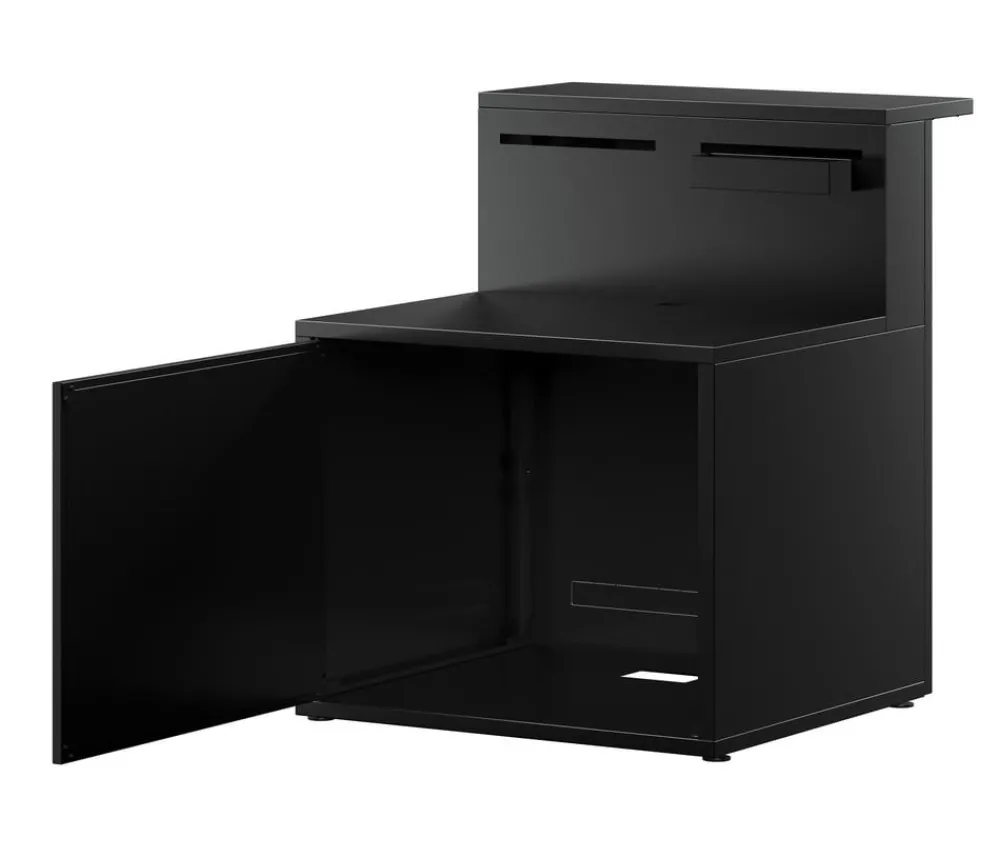 WMF Outdoor-Küche Planchamodul, ca. B90/H112/T81 cm Schwarz New