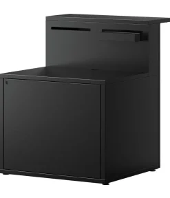 WMF Outdoor-Küche Planchamodul, ca. B90/H112/T81 cm Schwarz New