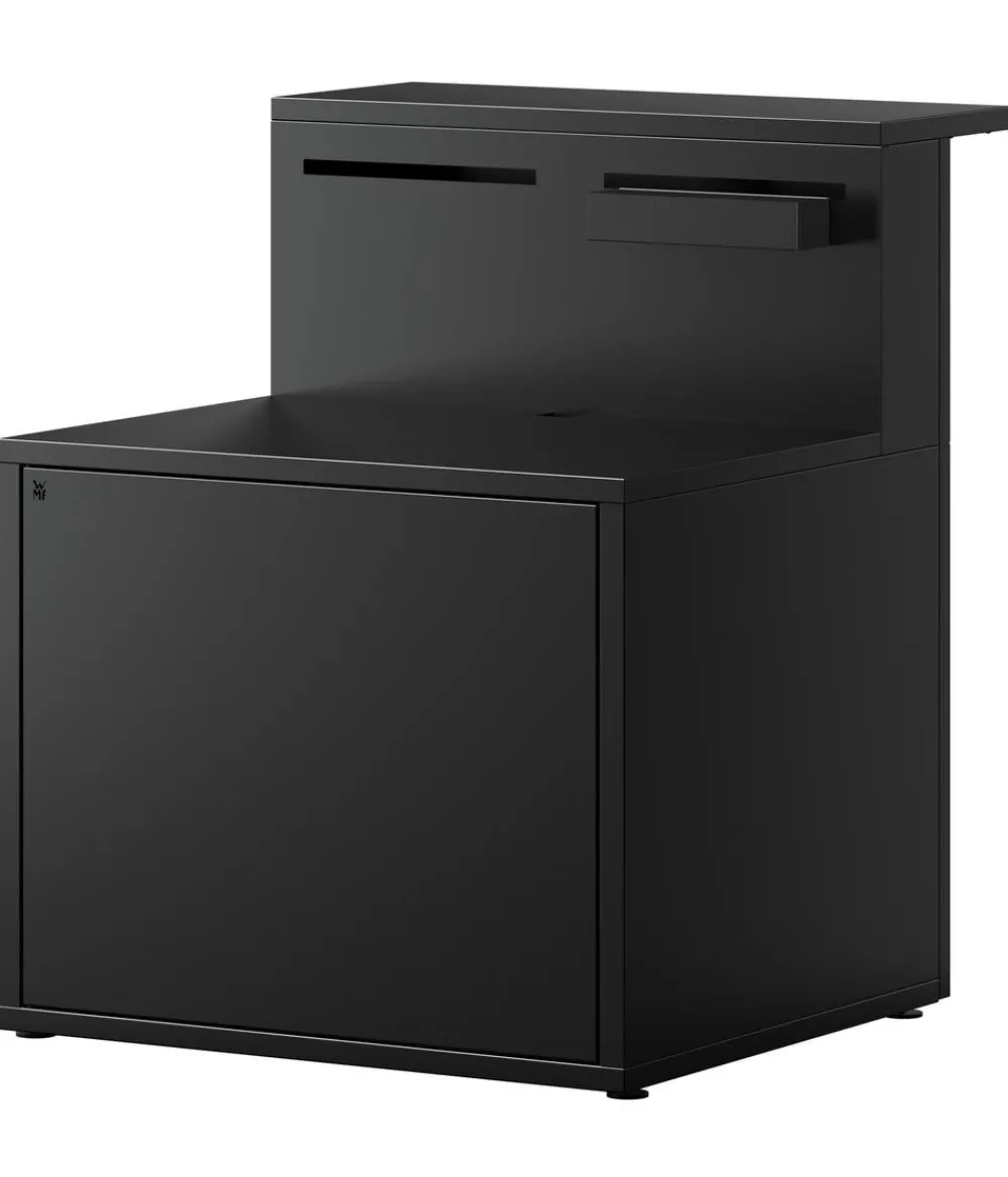 WMF Outdoor-Küche Planchamodul, ca. B90/H112/T81 cm Schwarz New