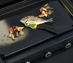 WMF Plancha Set 45E, ca. B50/H24,5/T63 cm Schwarz New
