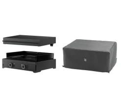 WMF Gasgrills - Plancha Set 60E, ca. B65,5/H24,5/T63 cm Schwarz