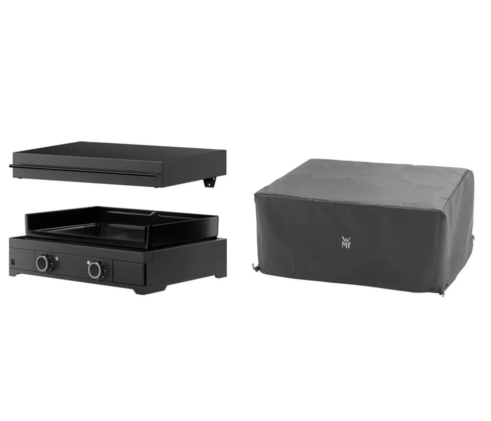 WMF Gasgrills - Plancha Set 60E, ca. B65,5/H24,5/T63 cm Schwarz