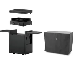 WMF Plancha Set 60E mit Wagen, ca. B75/H99,5/T63 cm Schwarz Online