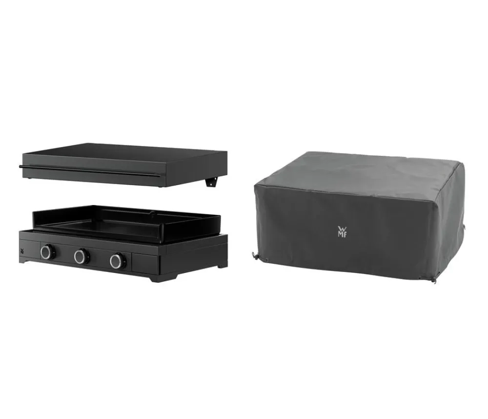 WMF Plancha Set 75G, ca. B80/H24,5/T63 cm Schwarz Discount