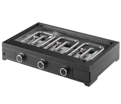 WMF Plancha Set 75G, ca. B80/H24,5/T63 cm Schwarz Discount
