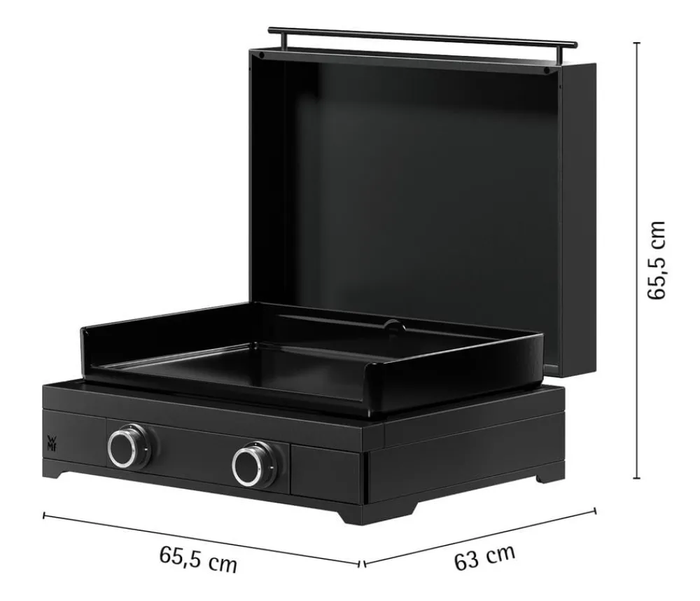 WMF Plancha Set 60G, ca. B65,5/H24,5/T63 cm Schwarz Sale
