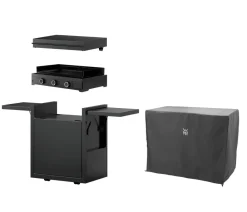 WMF Gasgrills > Plancha Set 60G mit Wagen, ca. H75/B99,5/T63 cm