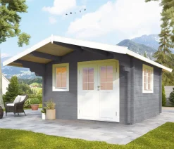 Wolff Finnhaus Gartenhaus Nordkap 70-B Natur Best
