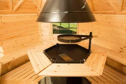 Wolff Finnhaus Grillkota Basic 6.7, ca. B370/H320/T327 cm Natur Online